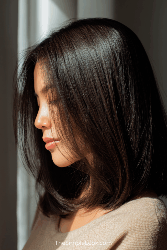 The Tailored Long Bob