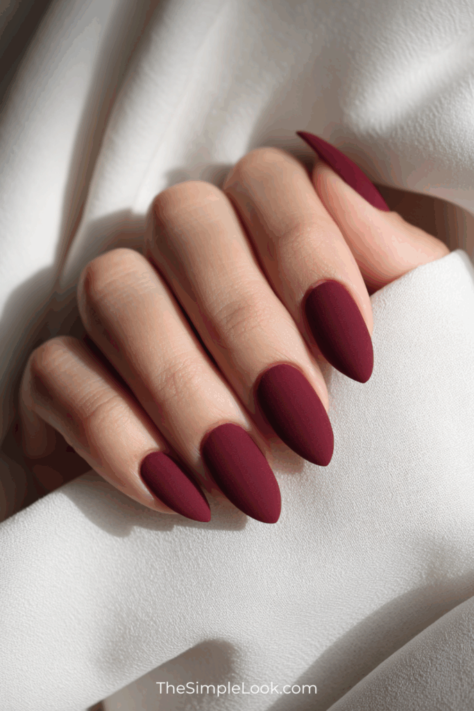 Bordeaux Velvet Elegance