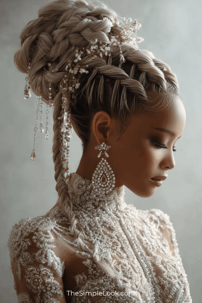 Fractal Weave Updo