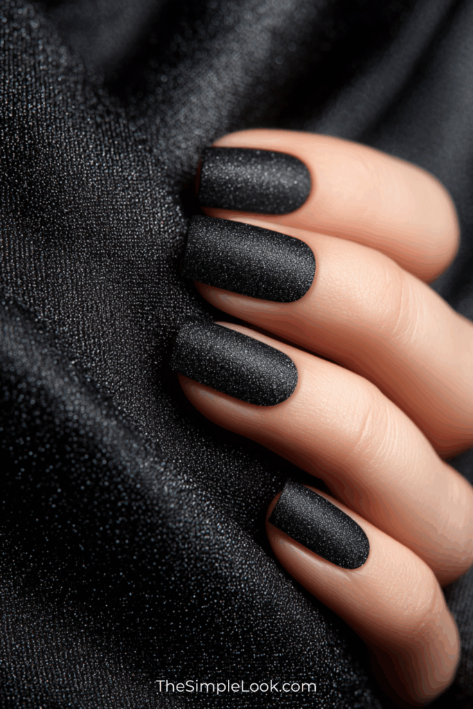 Velvet Black with Micro Sparkle