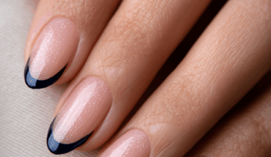 black French tip