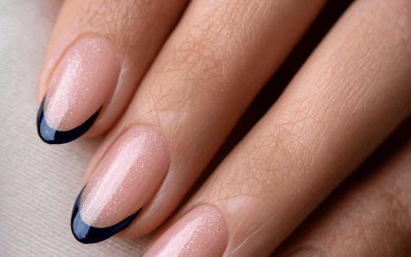 black French tip