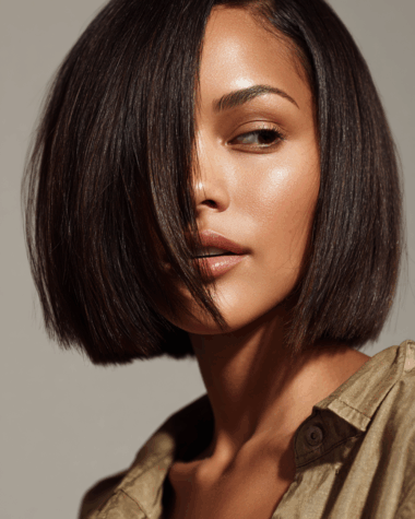 Blunt Cut with Micro Bangs