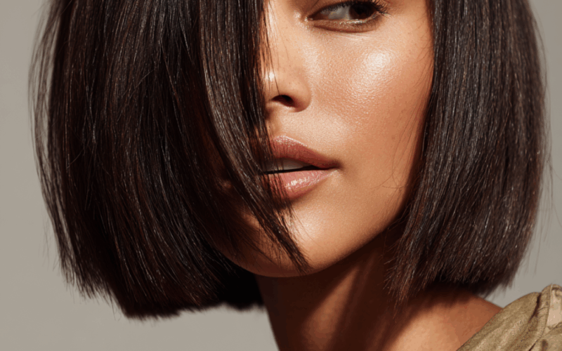 Blunt Cut with Micro Bangs