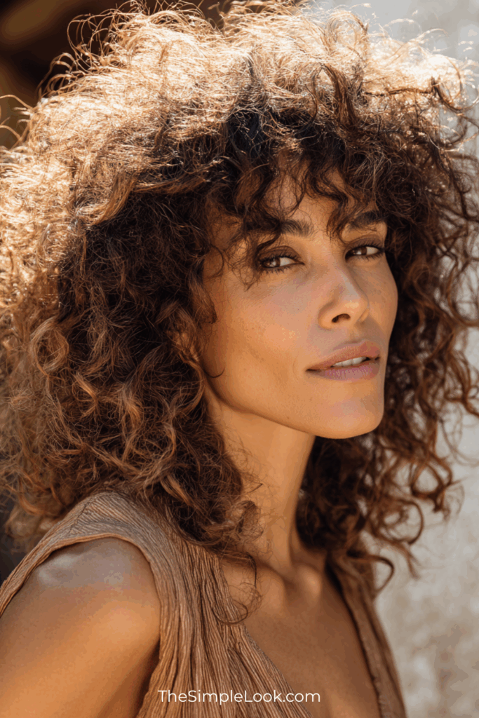 The Curly Wolf Cut