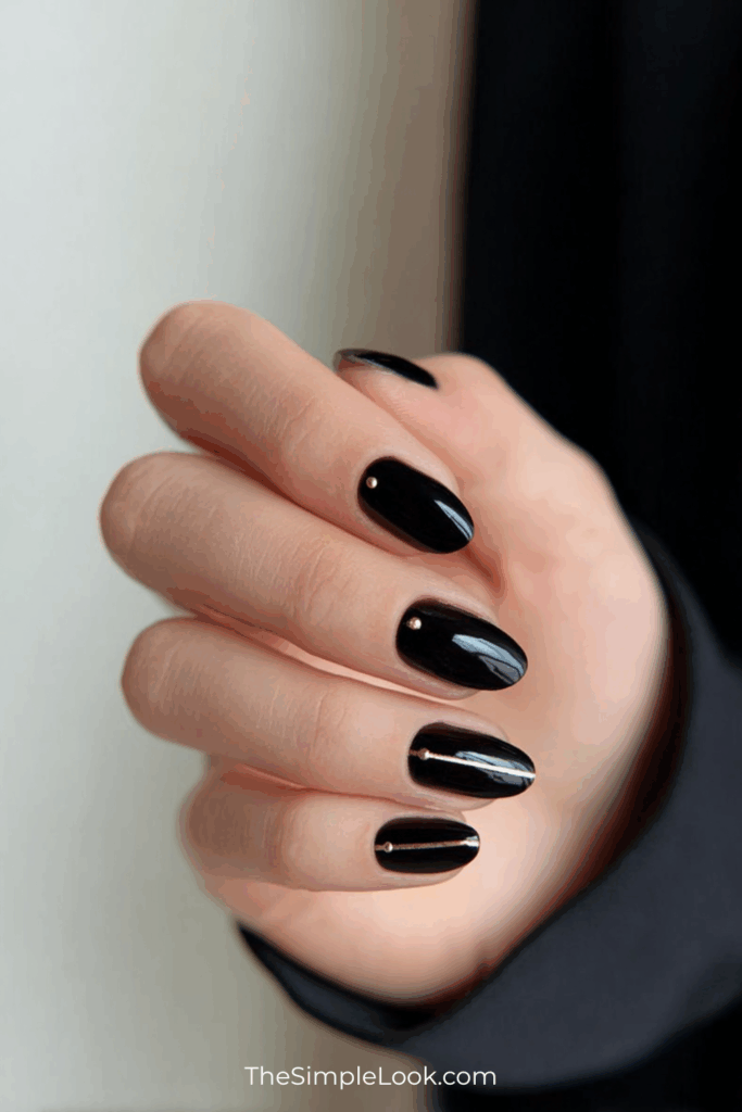 Black and Gold Accents