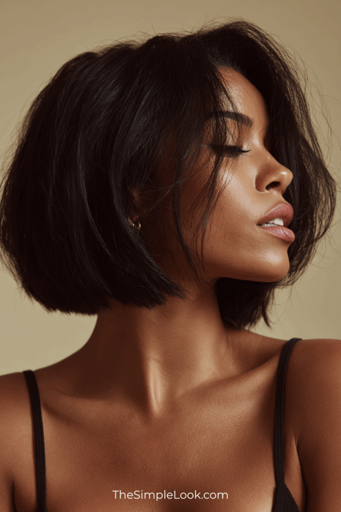 The Sleek, Angled A-Line Bob