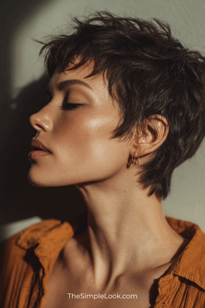 The Cropped Textured Pixie
