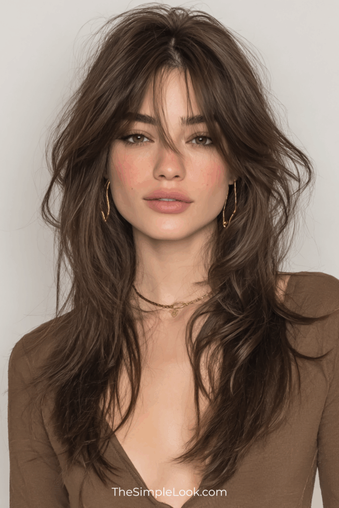 Long Layers with Subtle Face Frames