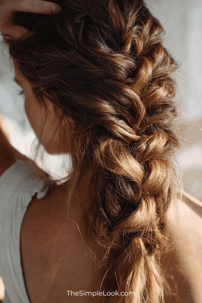 The Cozy Low Braid Bun