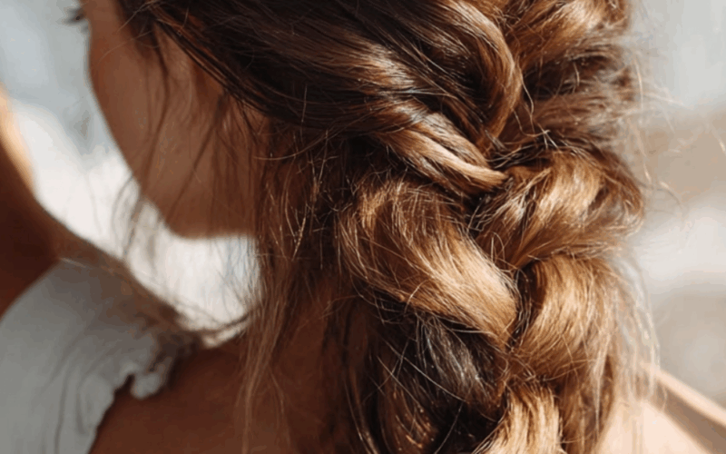 The Cozy Low Braid Bun