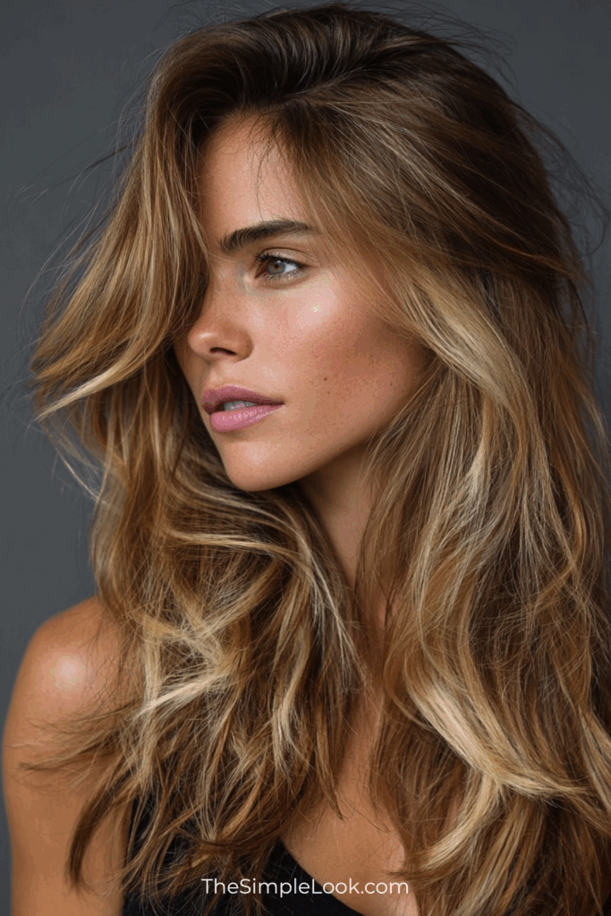 Rooted Blonde Highlights