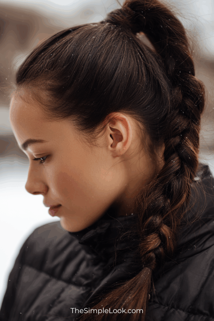 The Braided Ponytail