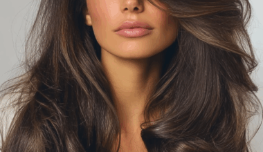 Long Hair Cascading Curls Bouncy Blowout with Layers