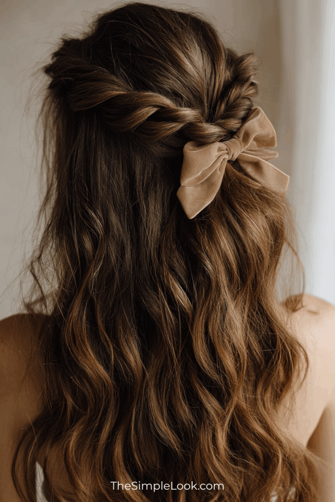 The Half-Up Rope Braid