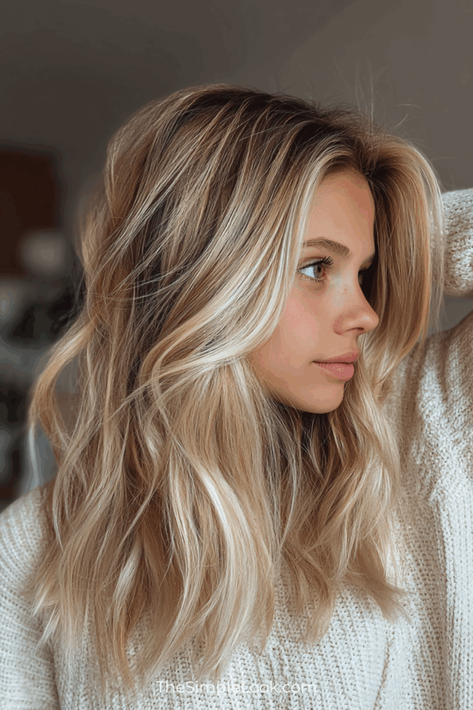 Lived-In Blonde Highlights